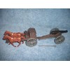 Classic Toy Soldiers American Civil War Limber and Cannon