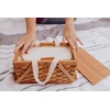 Picnic TIME Poppy Personal Picnic Basket - Insulated Lunch Bag