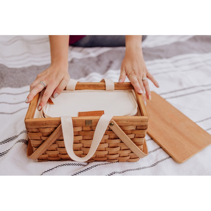 Picnic TIME Poppy Personal Picnic Basket - Insulated Lunch Bag