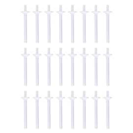 LIKENNY Nose Hair Wax Sticks Nose Hair Wax Hair Removal Stick Brazilian Wax Nose Hair Removal (White 100pcs)