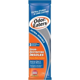 Odor-Eaters Blue Unisex Shoe Insoles, Control Odor and Wetness