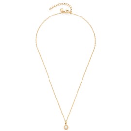 Leonardo 32023827 Women's Necklace Stainless Steel Glass Stone, Stainless Steel, No Gemstone