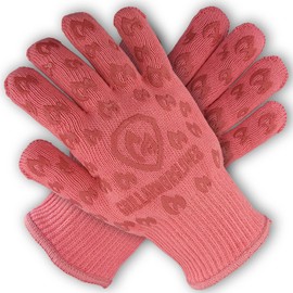 Grill Armor Oven Gloves with Fingers – 932°F Heat, Fire & Cut Resistant Mitts for BBQ, Grill, Cooking, Grilling, Baking, Smoker & Fire Pit