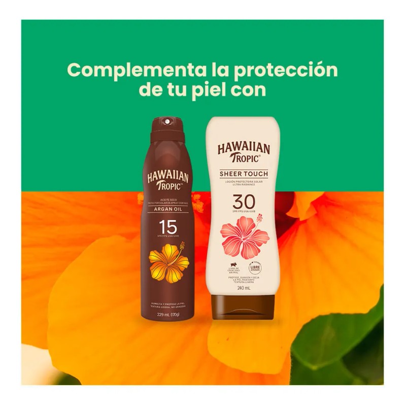 Protector Solar Hawaiian Tropic Sheer Touch Fps 240