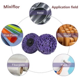 Quick Change Easy Strip Discs 21 Pcs 2 Inch Stripping Wheel Strip Discs for Drills Die Grinder Surface Prep