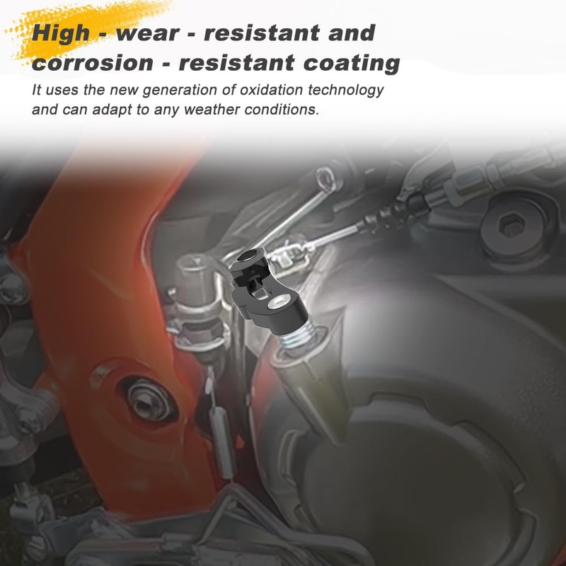 REARACE Aluminum Pull Clutch Cable Arm Push Lever Fit for