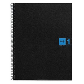 Miquelrius Single Subject Spiral Notebook, College Ruled, Blue, 80 Sheets (8.5" x 11") (67028)
