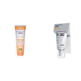 ISDIN Fotoprotector Gel Cream SPF 50, Protector Solar Corporal refrescante e hidratante, Ideal para Toda la Familia, 250 ml  Fotoprotector SPF 50 Gel 