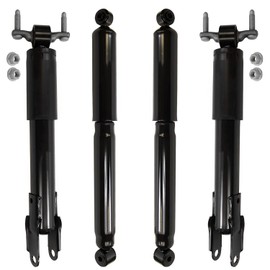Detroit Axle - 4pc Shocks Absorbers for 2011-2022 Chevy Silverado GMC Sierra 2500 3500 HD, 4 Front and Rear Shock Absorbers Assembly 2012 2013 2014 2015 2016 2017 2018 2019 2020 2021 Replacement