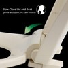Highcraft B4TSPE Elongated Plastic Toilet Seat Slow Close ∙ Easy