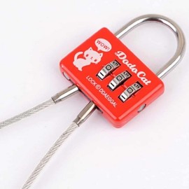 Wire Combination Cable Lock Combination Lock 2ea