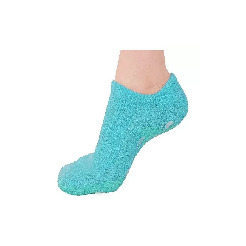 - Pinkiou Spa Gel Calcetines Para Suavizar Pies Agrietados Hid