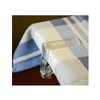 all-around24 Pack of 8 transparent tablecloth clips, table cloth holders