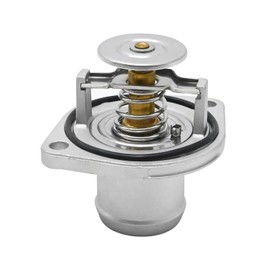 Vkinman Engine Thermostat Assembly RT-1169 RT1169 Replacement for Ford 6.0 Powerstroke 2003-2007 F250 F350 Super Duty, for 2003-2005 Excursion, for 2004-2010 E350, Replaces 3C3Z-8575-AA 3C3Z8575AA