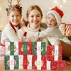 FOIMAS 12pcs Christmas Cookie Boxes, 6 x 6 x 3