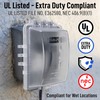 Sealproof 1-Gang Weatherproof in Use Outlet Cover | Horizontal/Vertical Outdoor