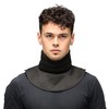 Neck Seal Costume Cosplay Armor Helmet Accessory Ribbed Black Gaiter
