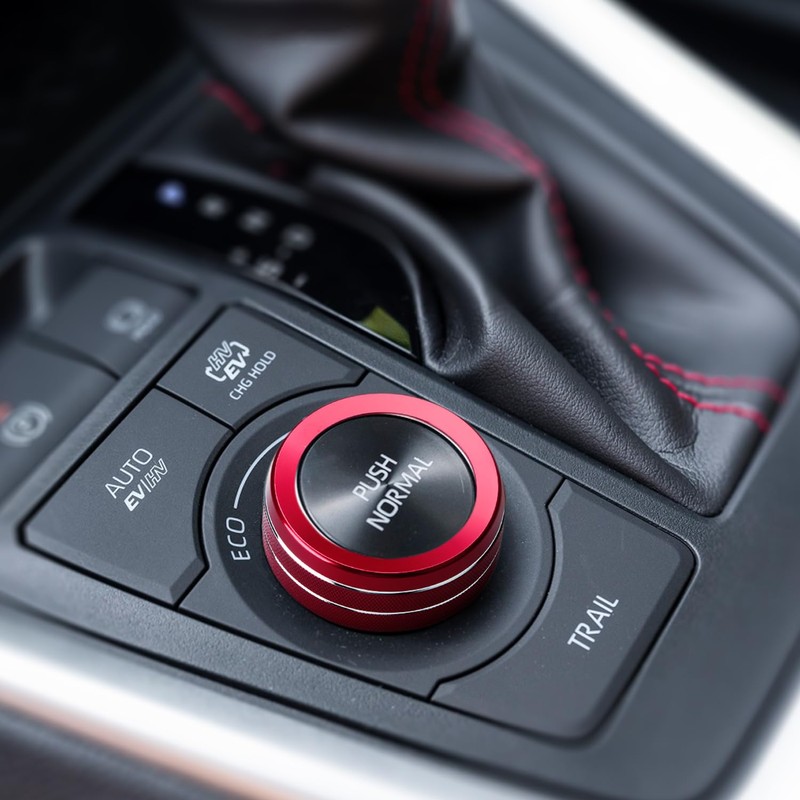 Auovo Drive Mode Control Switch Knob Cover Compatible with Toyota