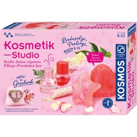 KOSMOS 671563 Cosmetic Studio, Make Your Own Care Products For You Or As Gifts, Experiment Box For Children From 8-12 Years For Beauty Spa And Wellness