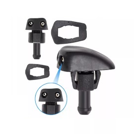 Unbranded USA 1PAIR WINDSHIELD WASHER FLUID NOZZLE JET SPRAYER SPRAY SPRINKLER FOR CAR