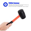 Tofficu Rubber Mallet Hammer Fiber Handle Non-Slip for Tile Installation