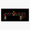 Knight Rider - Kitt Dashboard Bumper Sticker Window Vinyl Decal