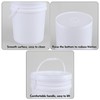Afromy 4 Packs Food Grade Bucket Pail with Plastic Handles