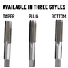 Drill America #4-40 UNC High Speed Steel Tap Set
