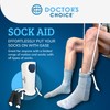 Doctor's Choice Sock Aid - Easy Sock Helper for Seniors,