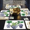 Cala Home Blue Delft Vases Premium Decorative Hardboard Tabletop Placemats
