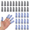 EORTA 40 Pieces Cut Resistant Finger Cots, Reusable Finger Protectors,
