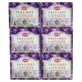 Hem Lavender Cone Set of 6 