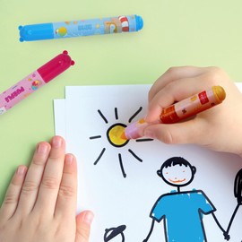 Legami - Set di 12 Pennarelli - Teddy Friends, 12 Colori Assortiti, Lavabili e Atossici, Punta Anti-Rientro, Tratti Sottili e Ampi, per Bambini e Bambine, Confezione Riutilizzabile