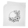 Azeeda 'Flower Wreath' Cotton Baby Blanket/Shawl (BY00041475)