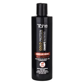 Tahe Gold Protein For Dry Hair Small Kit - Shampoo 300ml, Mask 400ml, FREE Styling Cream 200ml - Nourishing & Softness (PROMO)