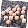 Operitacx Wooden Dice DIY Kit 30 Blank Dice for Painting