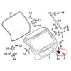 Rexka 10 Sets M6-1.0 License Plate Mounting Clips Screw Kit