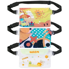 TYXHXTF 3 Pack Waterproof Pouch Bag, Screen Touchable Dry Bag, Waterproof Case Dry Bag for Beach, Waterproof Waist Bag, Universal Waterproof, Adjustable Waist Strap, for Boating Swimming Fishing