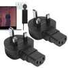 2Pcs to IEC320 C13 Power Adapter Power Cord Adapter Connector
