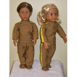 Handmade 18 inch doll clothes that will fit most 18" dolls, homemade, shirt, pants, shoes