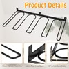 XLSXEXCL 4 Pack Boot Rack Wader Hangers Wall Mount Holds