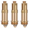 Pop-Up-klick-Klack-Badablauf-Federbolzen Aus Messing, 3 Stück Pop-Up-Ablaufventil, Clack Plug Bolt Pop