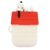 Gourmandise sng-425c Peanuts AirPods Silicone Case Dog House White