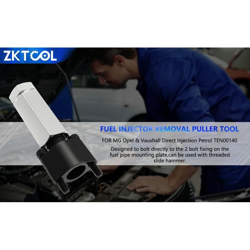 ZKTOOL Injector Removal Tool, Common Rail Injector Remover, Fuel Injector