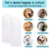 PenVinoo 30 PCS Dog Toothbrush Pet Toothbrush Finger Toothbrush cat