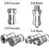 Homeet Pack of 22 Camera Screw Tripod 1/4 to 3/8