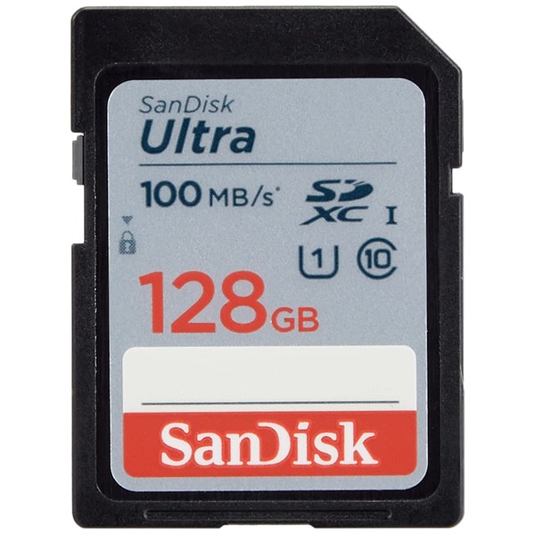 SanDisk SanDisk 128GB Ultra SDXC UHS-I Memory Card - 100MB/s,