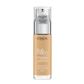 L'Oreal Paris True Match Liquid Foundation, Skin Care with Hyaluronic Acid, SPF 17, Available in 40 Shades, 4D/4W, Naturel Dore/Golden Natural, 30 ml