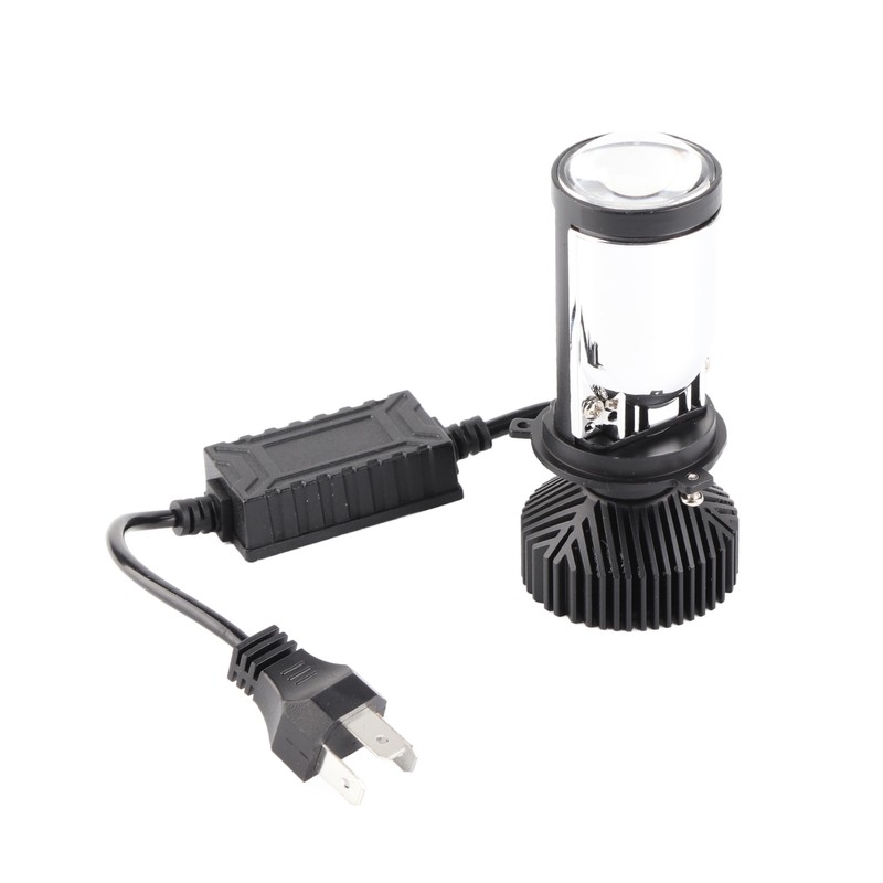 H4 Headlights Bulb Waterproof Aluminum LED Headlights Replacement for Automobile