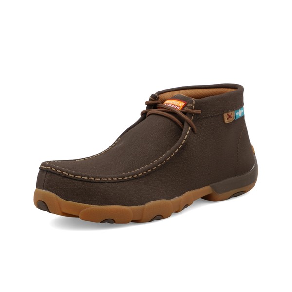 Twisted X Men's Steel Toe Chukka Driving Moc - Handcrafted